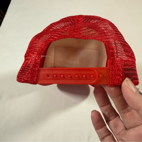 Dick's Red and White Men's Trucker Hat - Picture 4 of 7